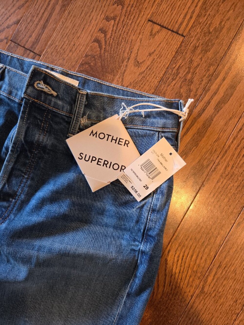 NWT MOTHER Jeans 28 - Picture 2 of 3